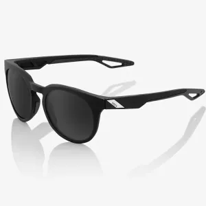 100% Campo sunglasses - Matt Black Smoke Lens