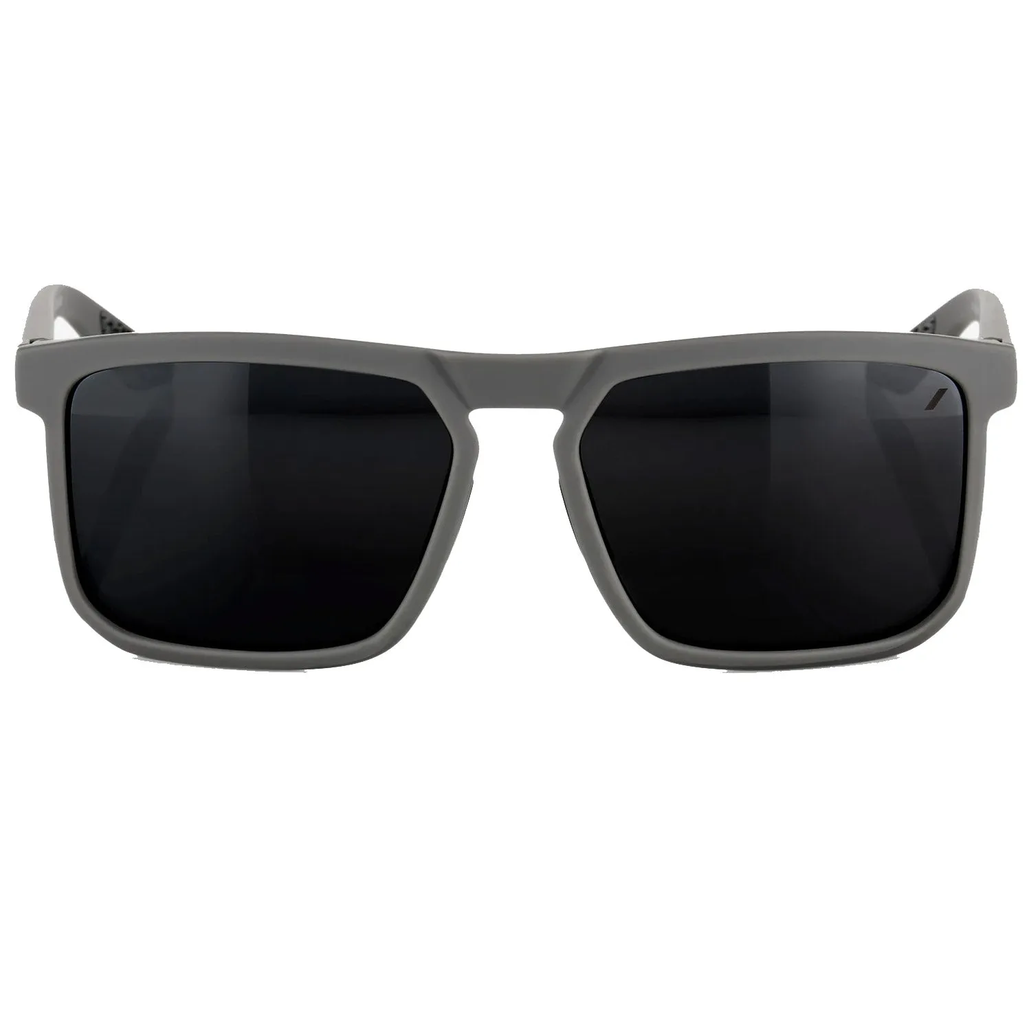 100% Renshaw sunglasses - Soft Tact Cool Grey Black Mirror Lens
