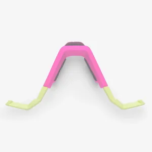 100% Speedcraft / S3 Nose Bridge replacement kit - Matte Washed Out Neon pink