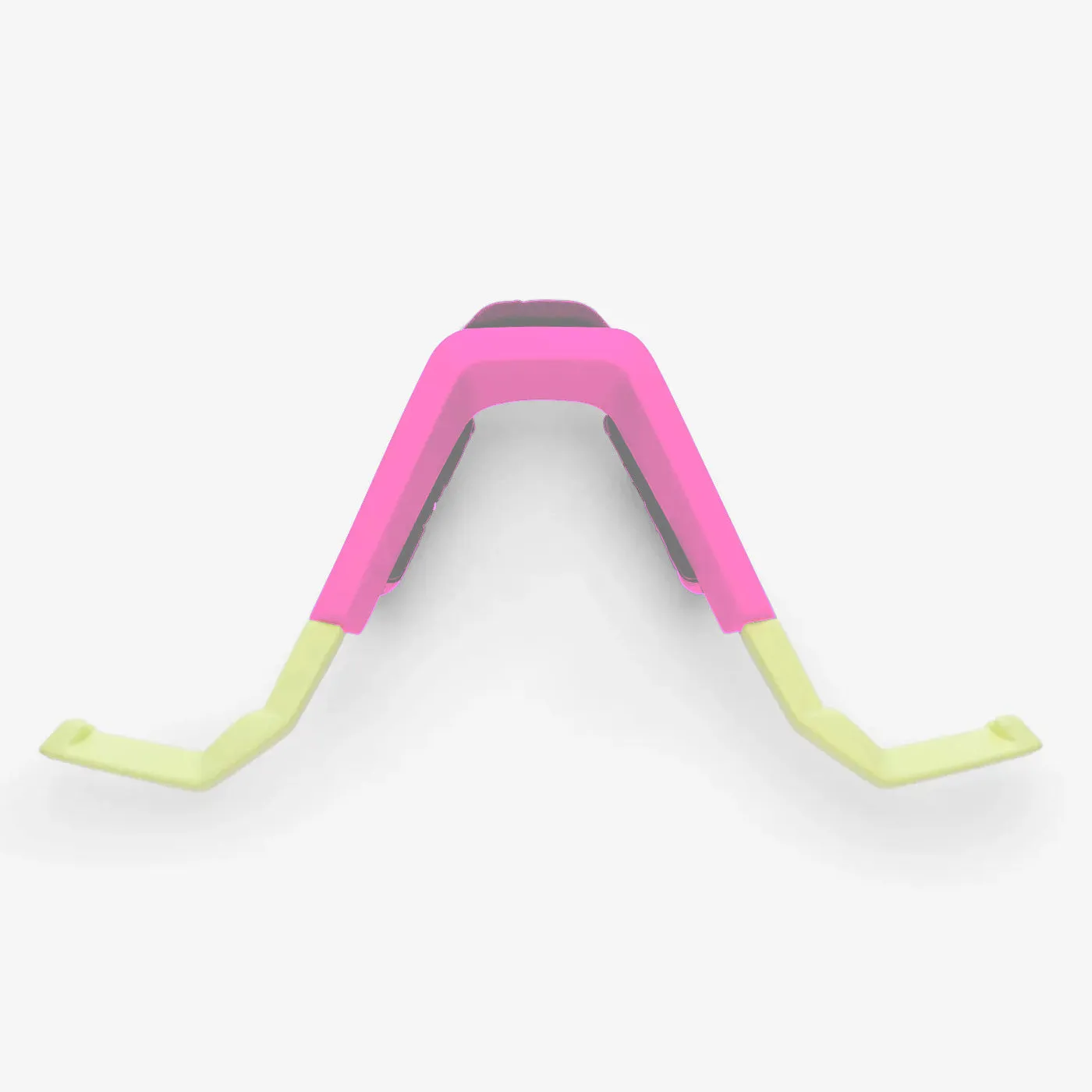 100% Speedcraft / S3 Nose Bridge replacement kit - Matte Washed Out Neon pink