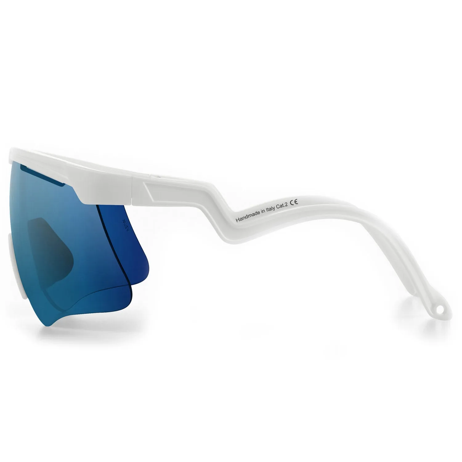 Alba Optics Delta Sunglasses - Wht Vzum ML Cielo
