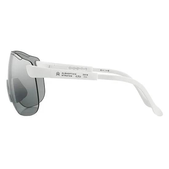 Alba Optics Stratos Sunglasses - White mr Alu
