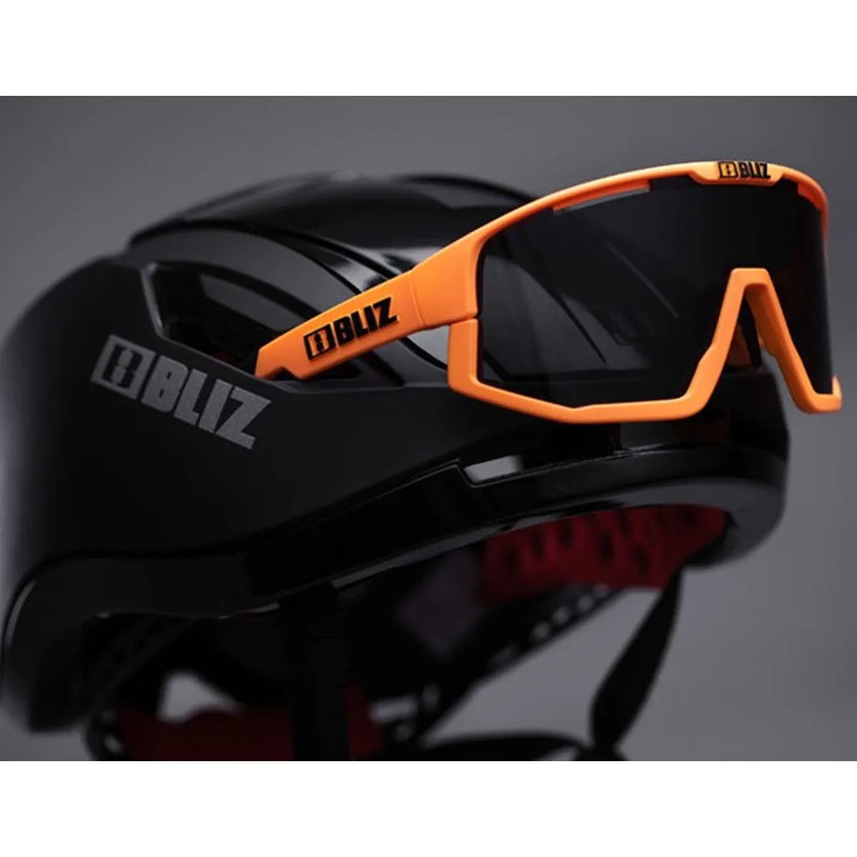 Bliz Fusion sunglasses - Neon Orange Smoke