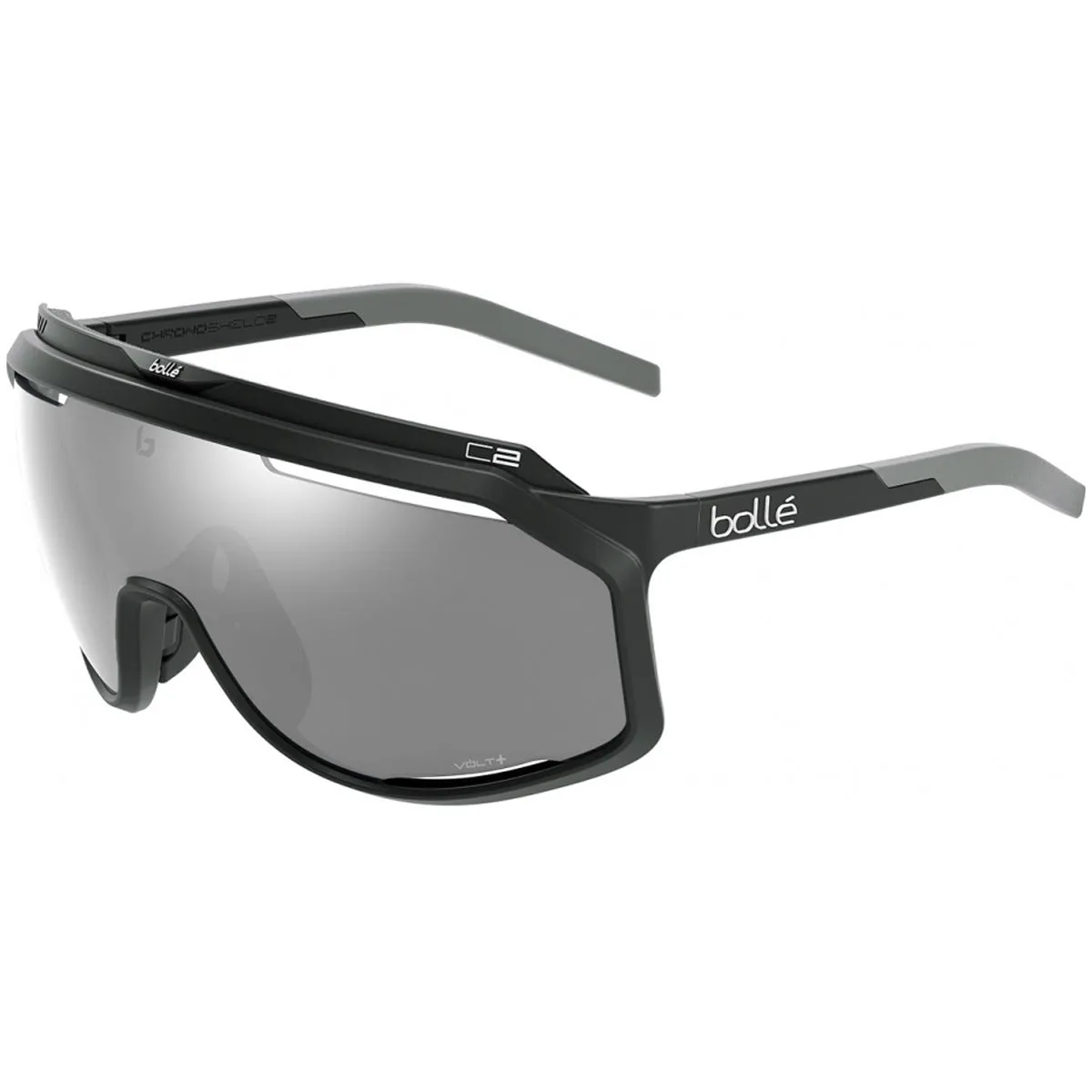 Bolle Chronoshield sunglasses - Black Matte White Polarized