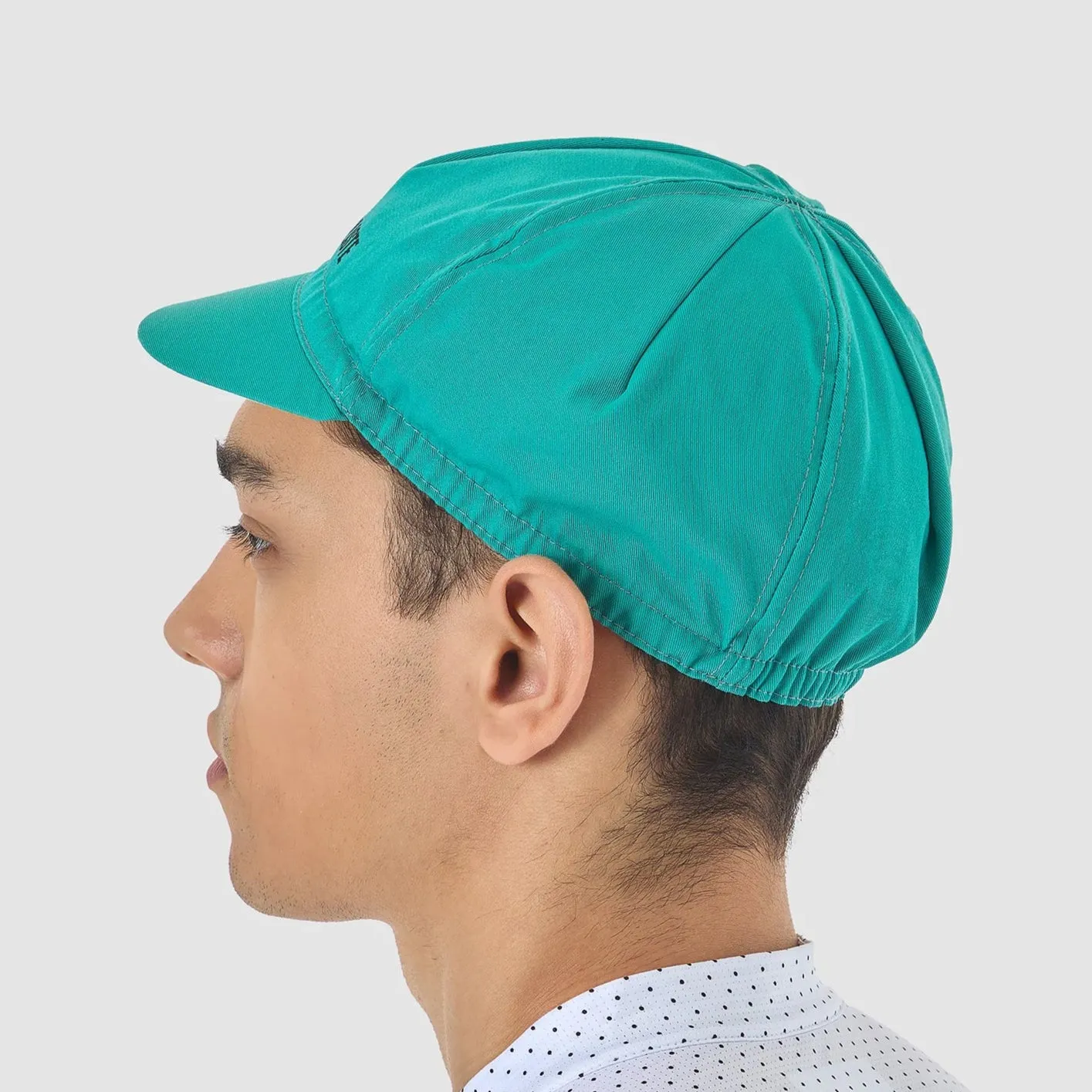Cafe du Cycliste Gapette cap - Light blue