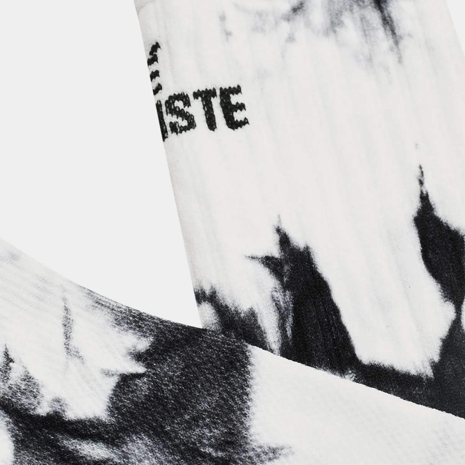 Cafe du Cycliste Tie Dye socks - White