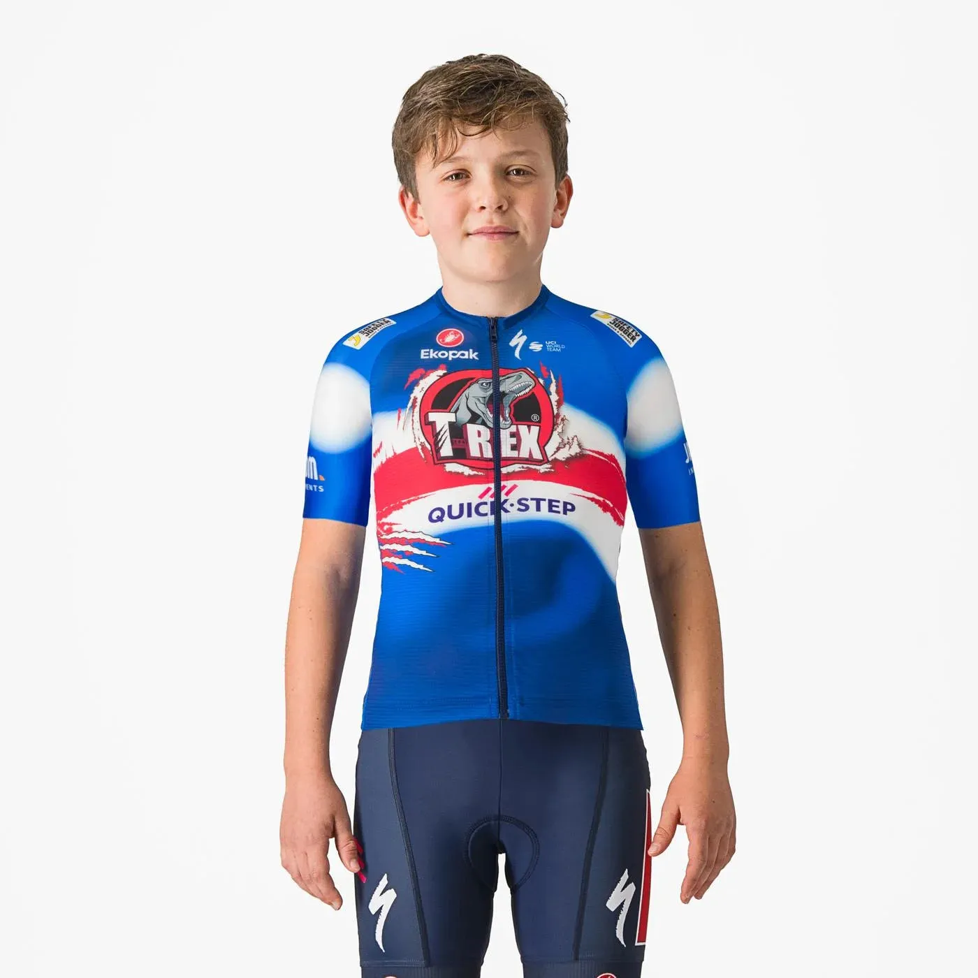 Castelli Soudal Quick-Step 2024 Aero kid jersey - La Vuelta
