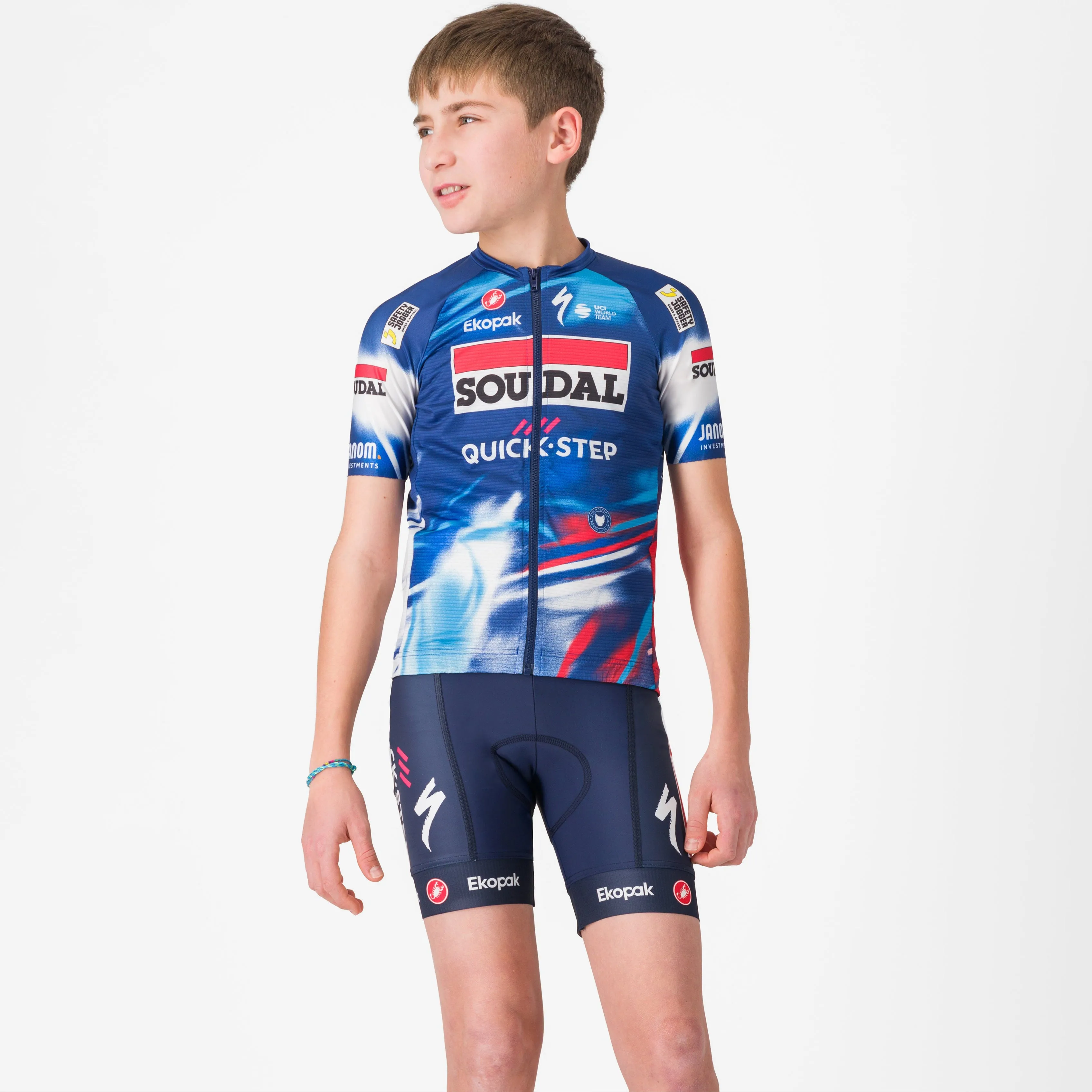 Castelli Soudal Quick-Step 2025 kid short