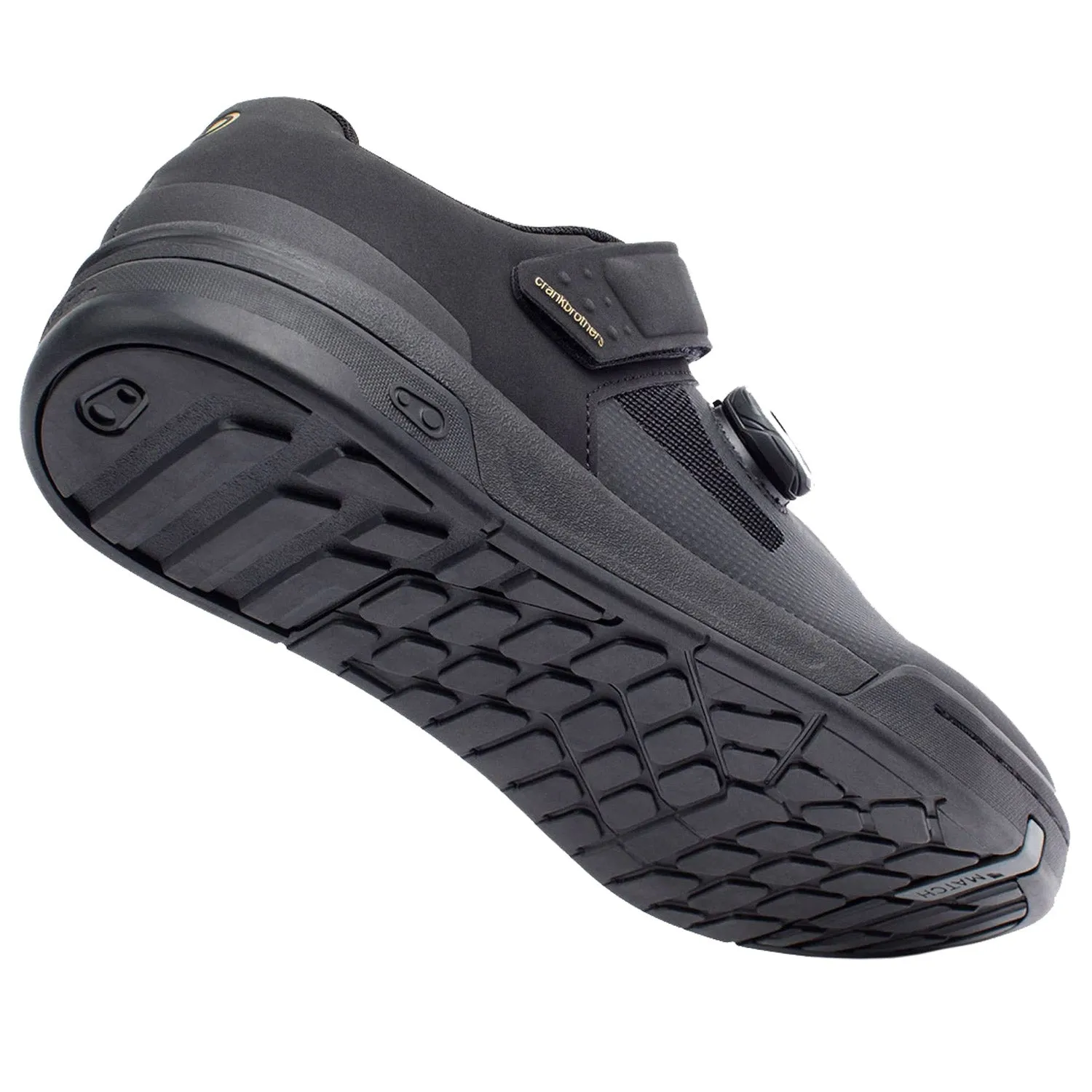 Crank Brothers Stamp Boa Strap Flat shoes - Black