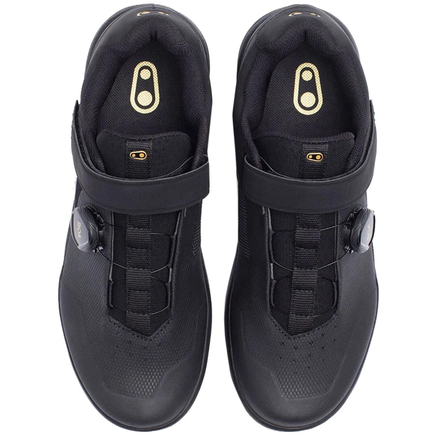 Crank Brothers Stamp Boa Strap Flat shoes - Black