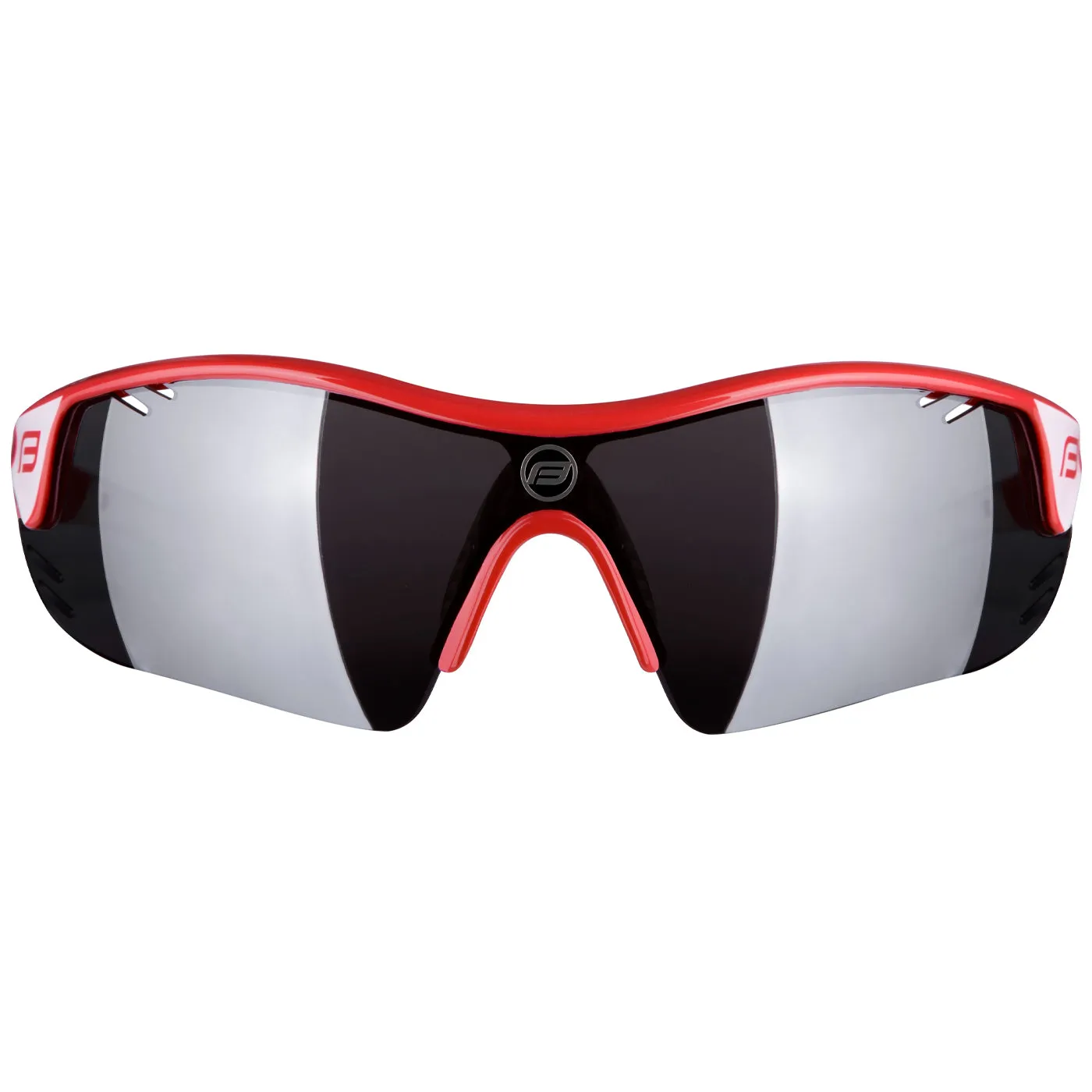 Force Race Pro Sunglasses - White red