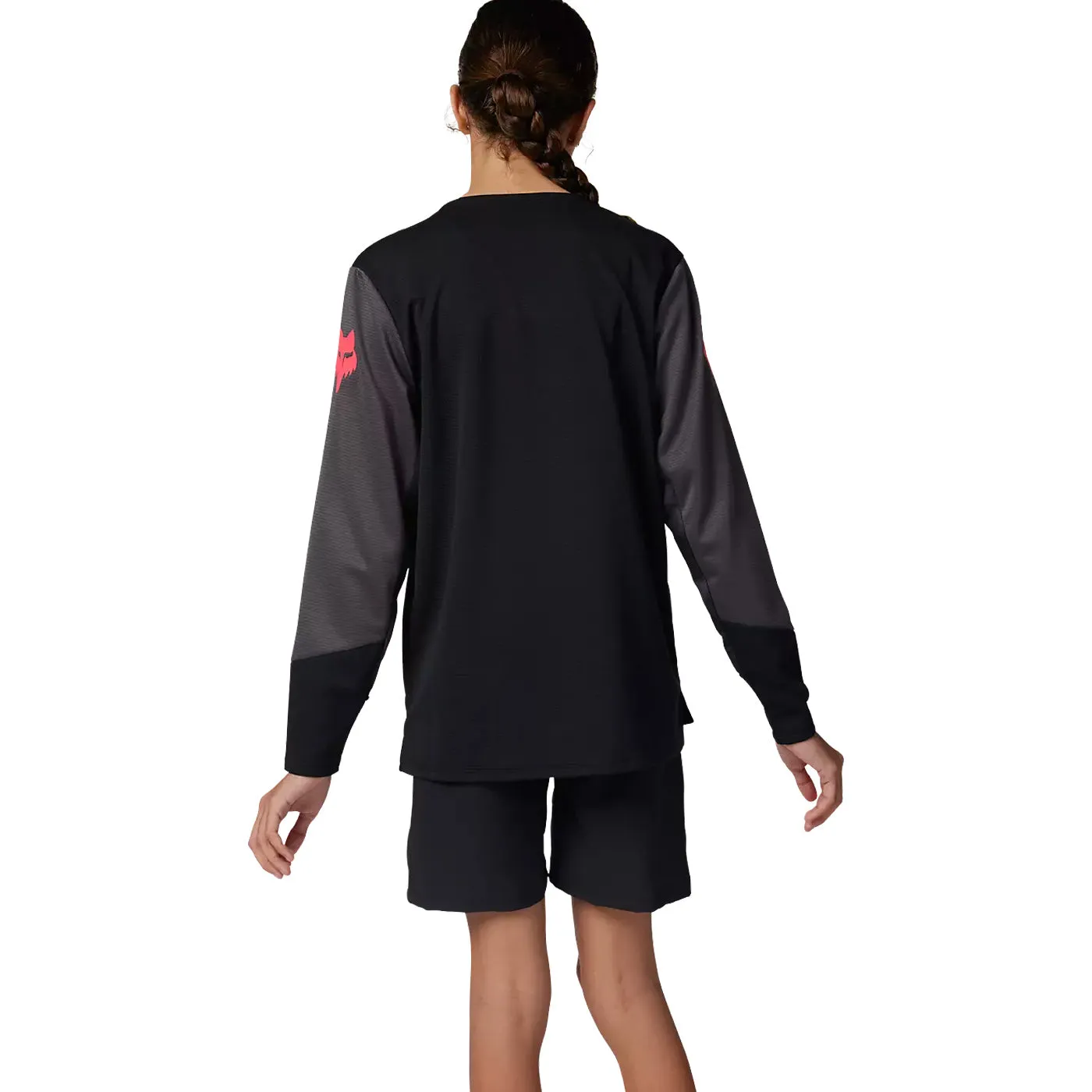 Fox Defend Taunt kid's long sleeve jersey - Black