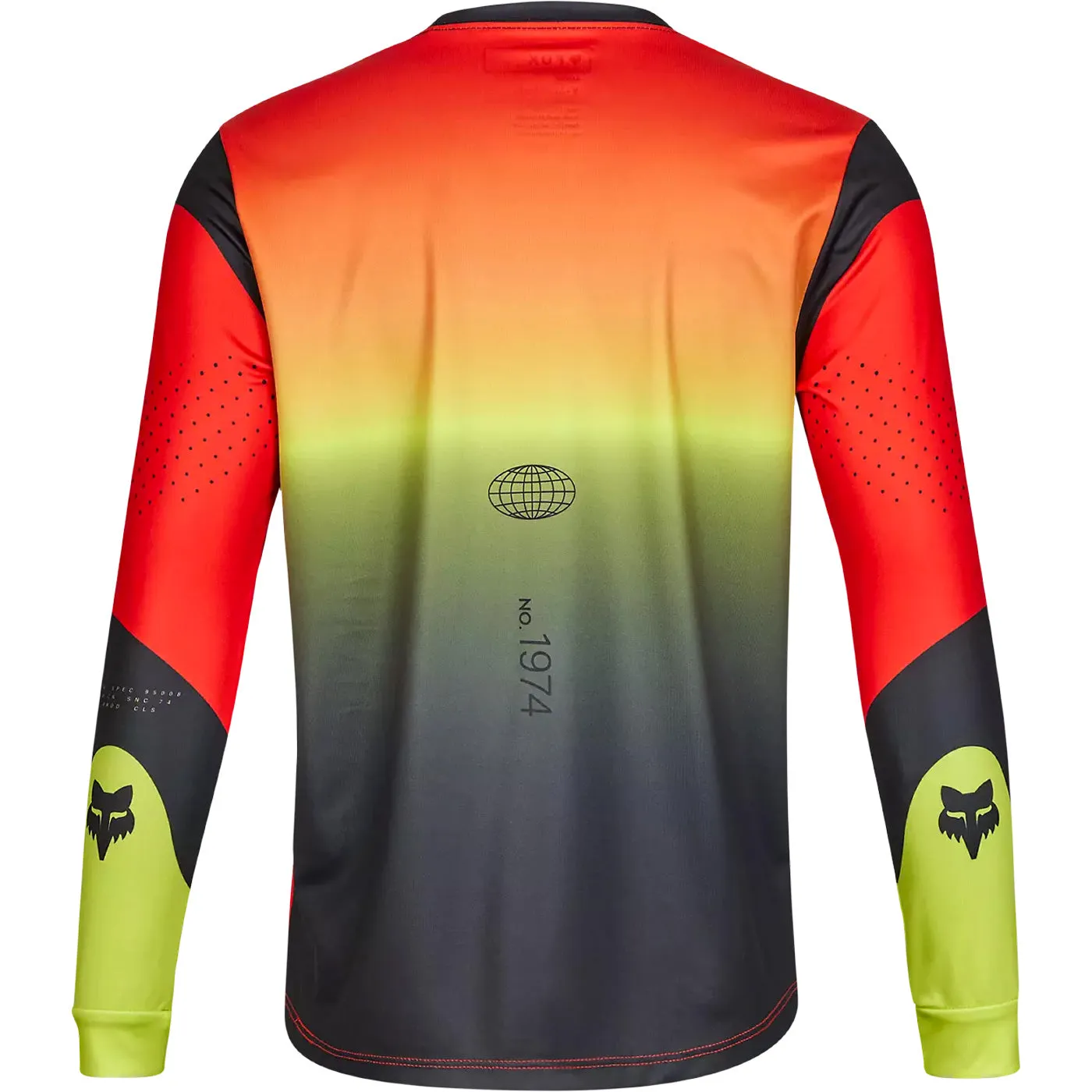 Fox Ranger Revise Kids Long Sleeve Jersey - Red