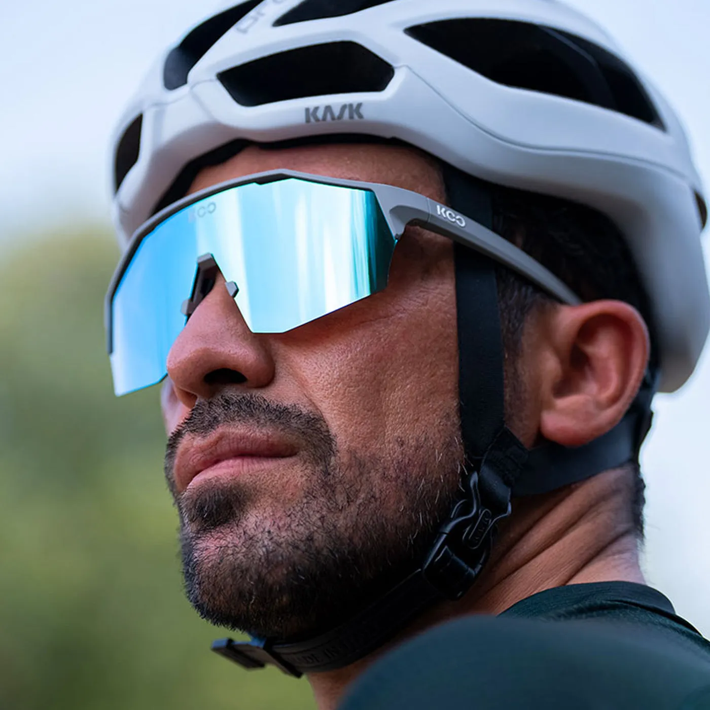 KOO Alibi sunglasses - Grey Matt Turquoise