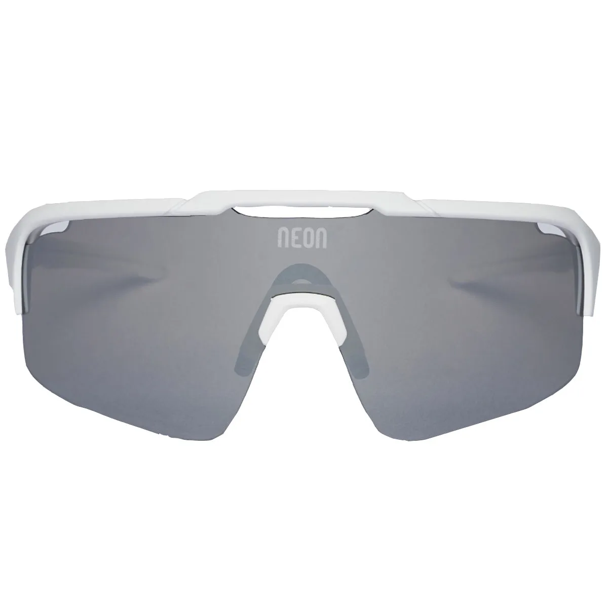Neon Arrow sunglasses - White Mirror Steel