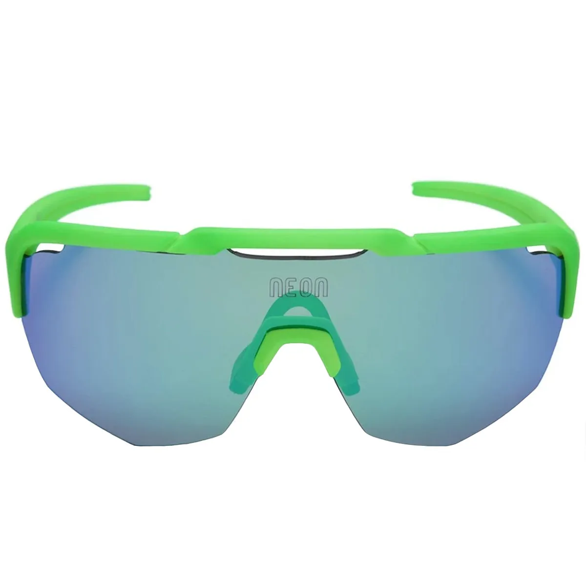 Neon Road sunglasses - Green Mirror Green
