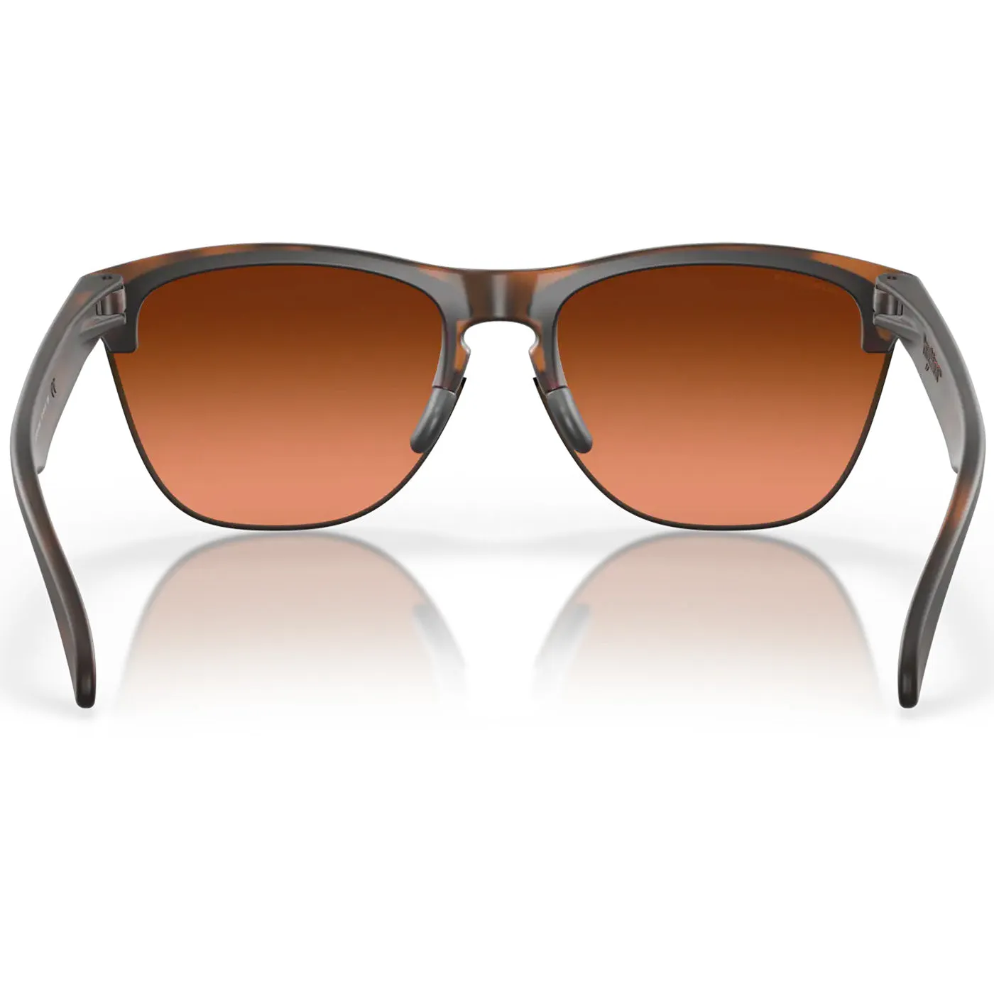 Oakley Frogskins Lite sunglasses - Matte Tortoise Prizm Brown Gradient