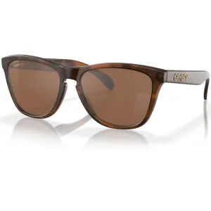 Oakley Frogskins sunglasses - Matte Brown Tortoise Prizm Tungsten
