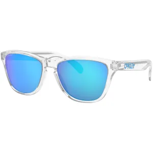 Oakley Frogskins XS sunglasses - Polished Clear Prizm Sapphire