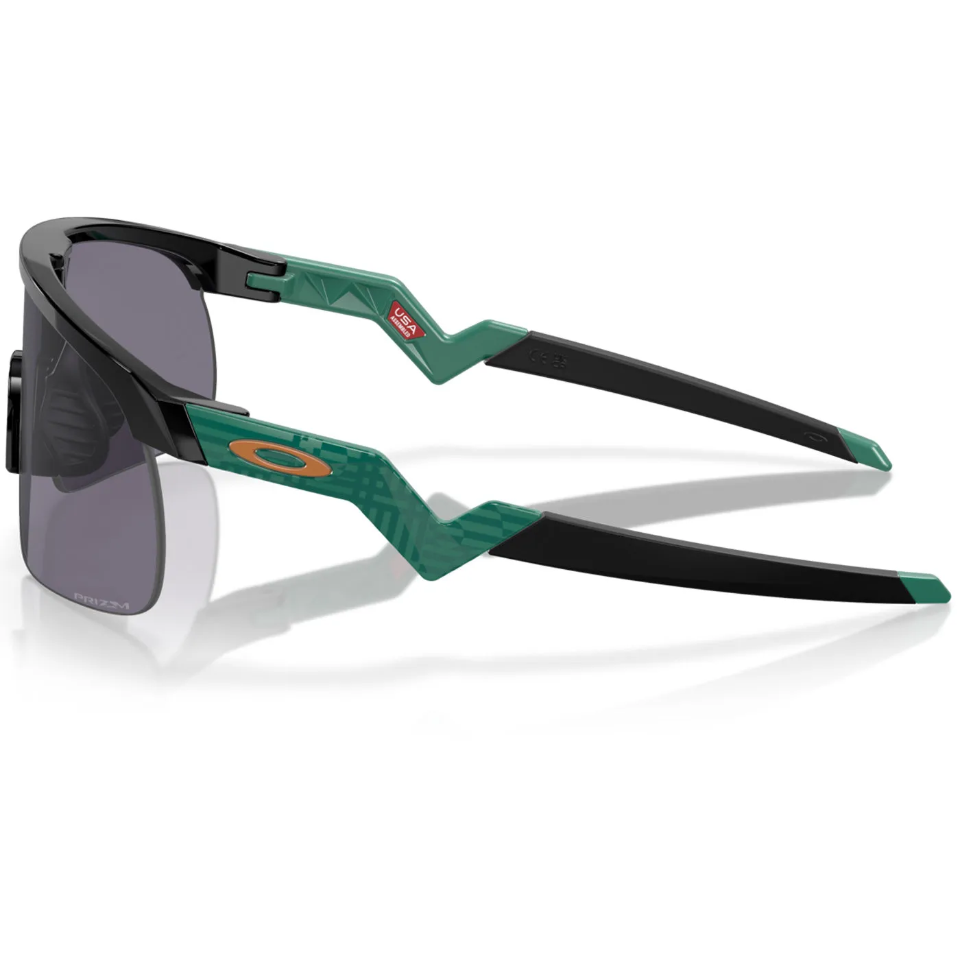 Oakley Resistor Introspect Kids' Glasses - Black Prizm Grey 