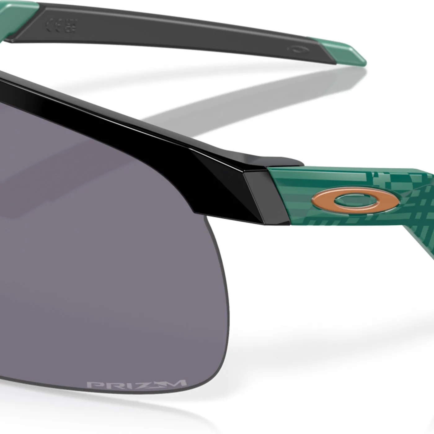 Oakley Resistor Introspect Kids' Glasses - Black Prizm Grey 