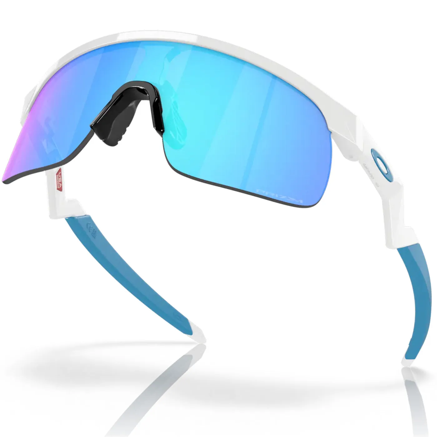 Oakley Resistor kids sunglasses - Polisehd White Prizm Sapphire