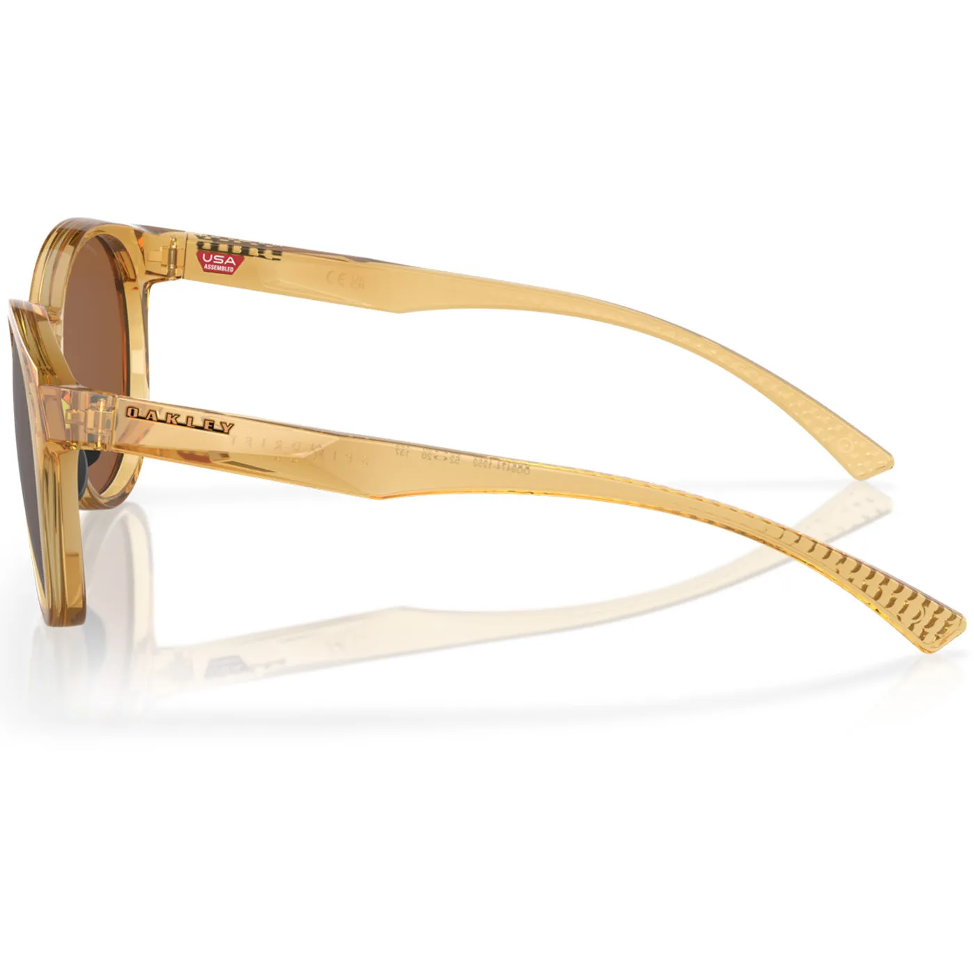 Oakley Spindrift sunglasses - Trans Light Curry Prizm Tungsten Poalrized
