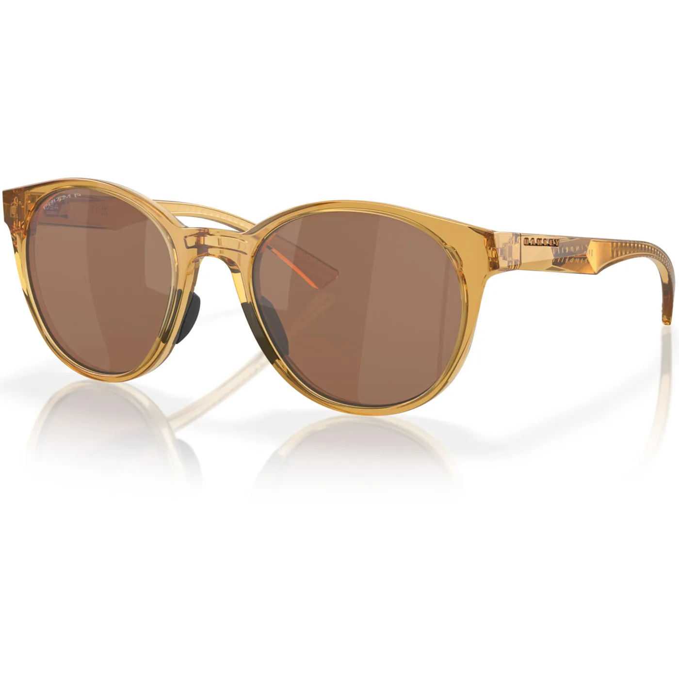 Oakley Spindrift sunglasses - Trans Light Curry Prizm Tungsten Poalrized