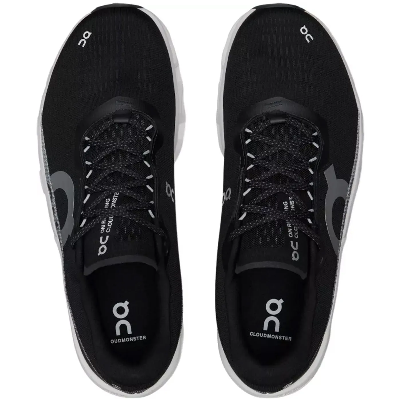 On Cloudmonster 2 women shoes - Black white