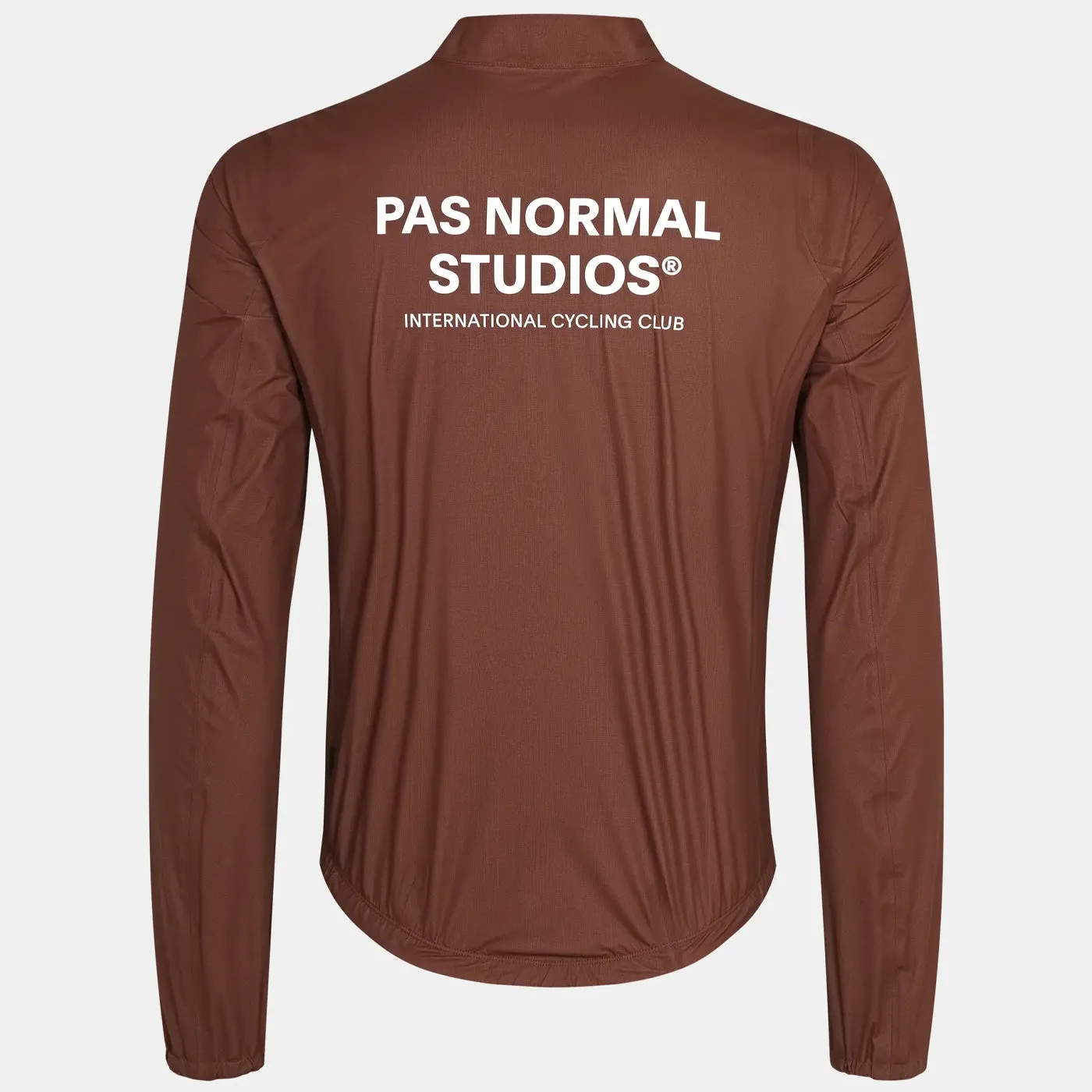 Pas Normal Studios Mechanism Pertex Rain Jacket - Brown