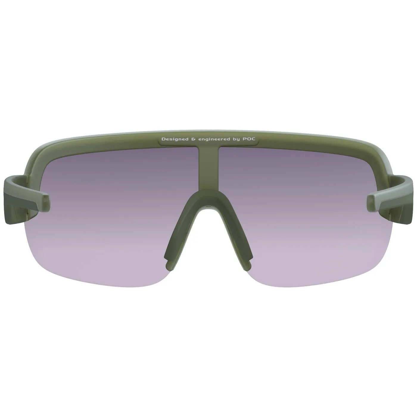Poc Aim sunglasses - Epidote Green Violet Mirror