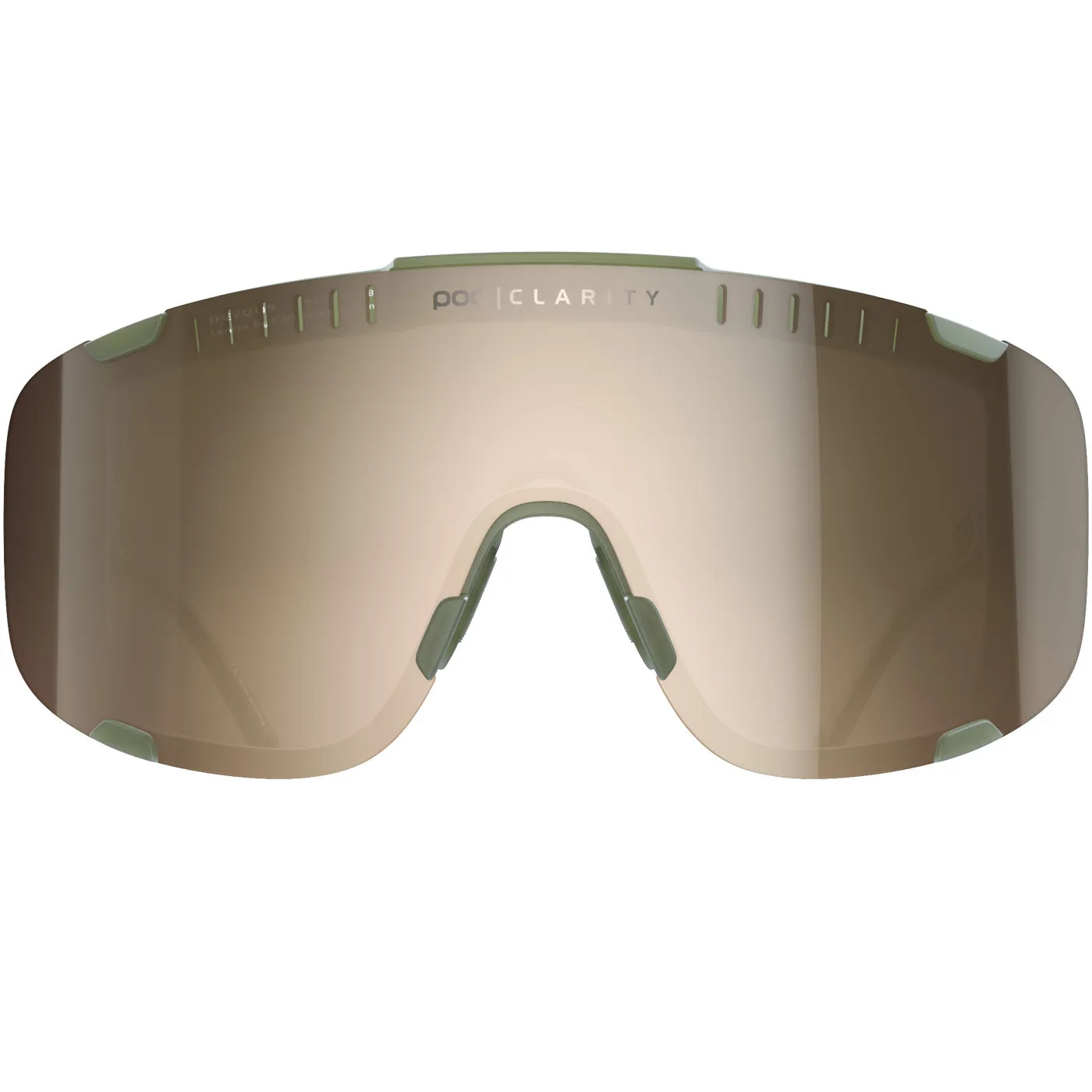 Poc Devour glasses - Epidote Green Brown Mirror