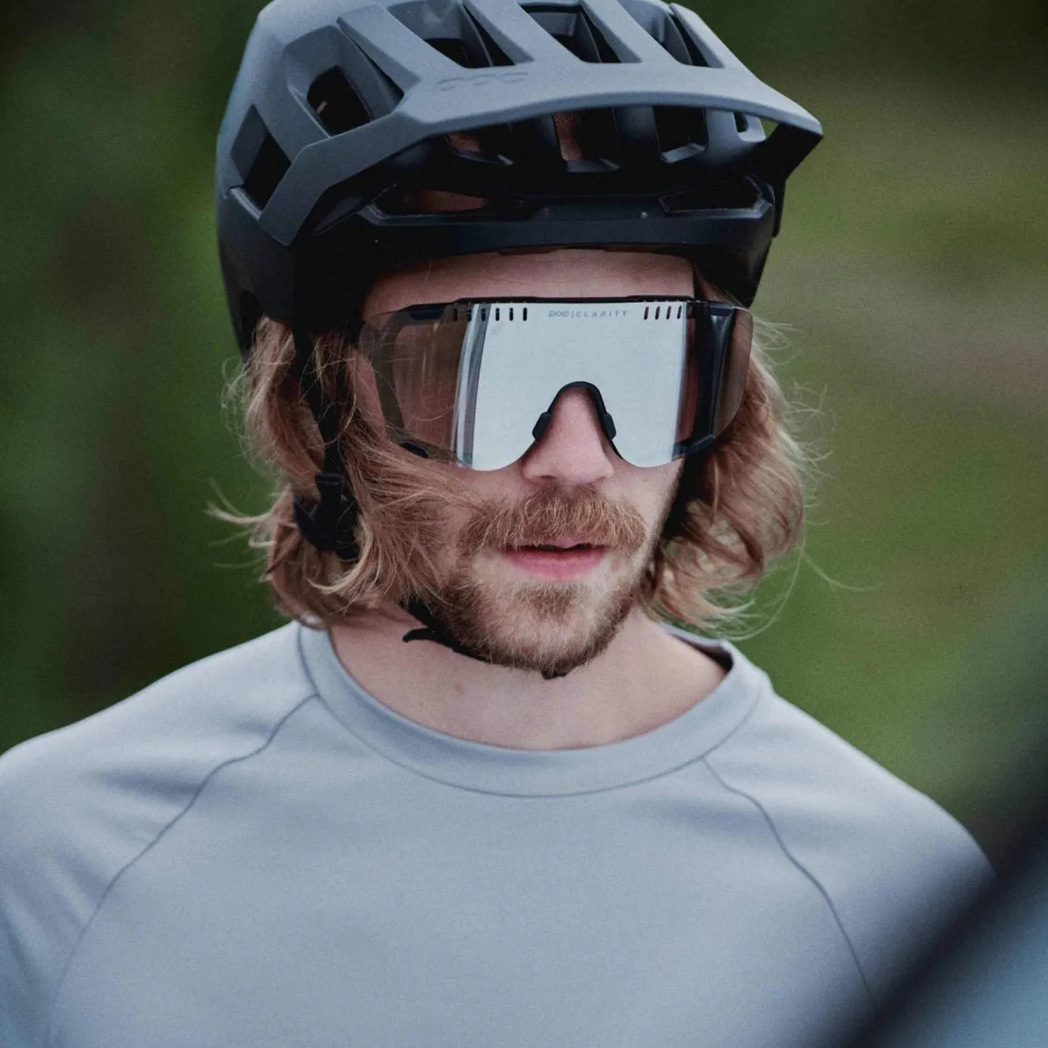 Poc Devour glasses - Uranium Black Silver Mirror