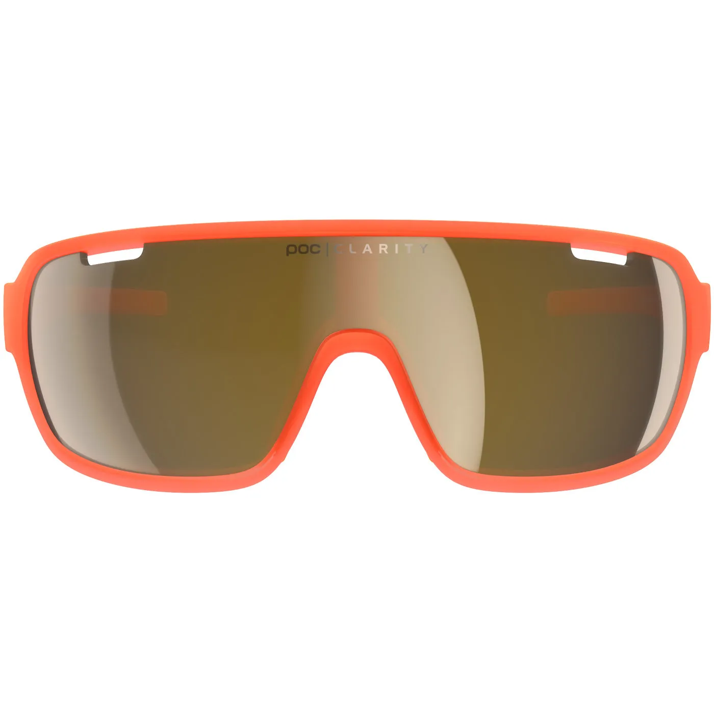 Poc DO Blade sunglasses - Fluorescent orange violet gold mirror