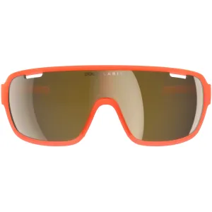 Poc DO Blade sunglasses - Fluorescent orange violet gold mirror