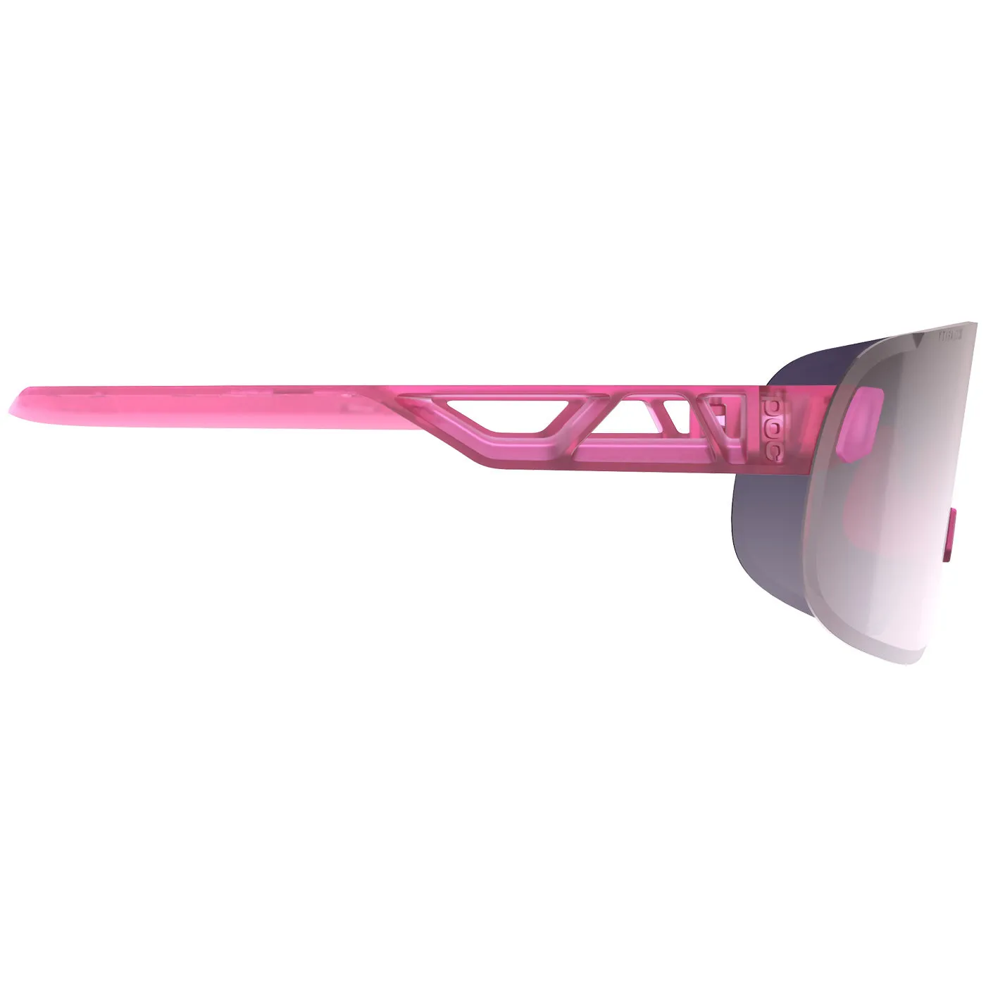 Poc Elicit sunglasses -  Actinium Pink Violet Silver Mirror