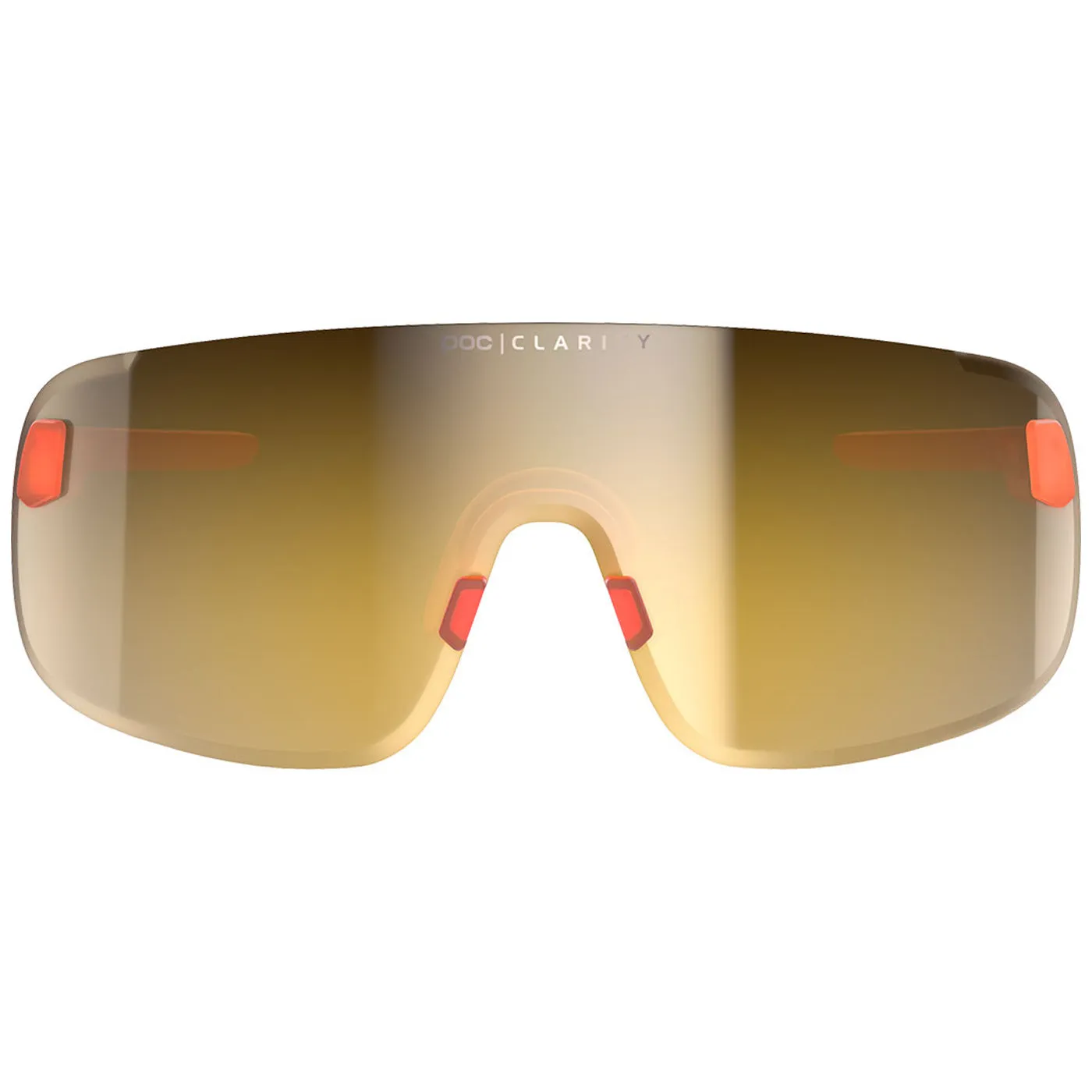 Poc Elicit sunglasses - Fluorescent Orange Violet Silver Mirror