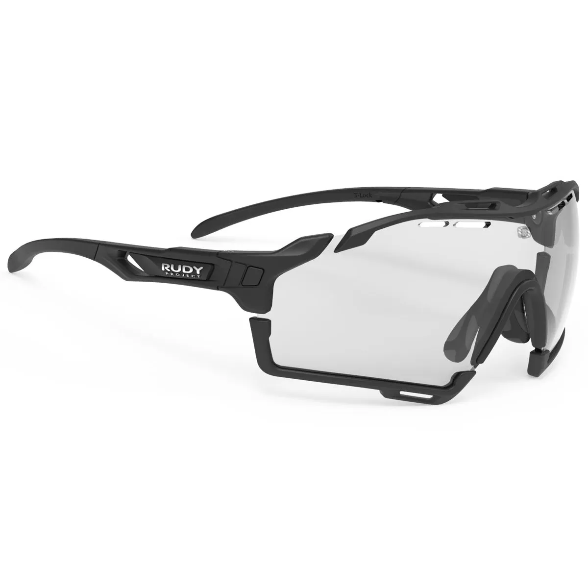 Rudy Cutline sunglasses - Black Matte - ImpactX Photochromic 2 Black