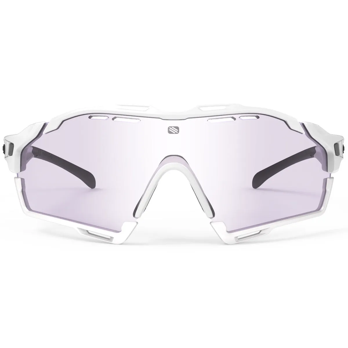 Rudy Cutline sunglasses - White Gloss - ImpactX Laser Purple