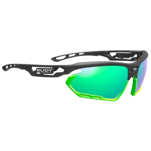 Rudy Fotonyk Sunglasses - Matte Black Lime Polar 3FX HDR Multilaser