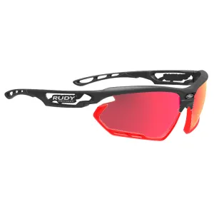 Rudy Fotonyk Sunglasses - Matte Black Red Polar 3FX HDR Multilaser