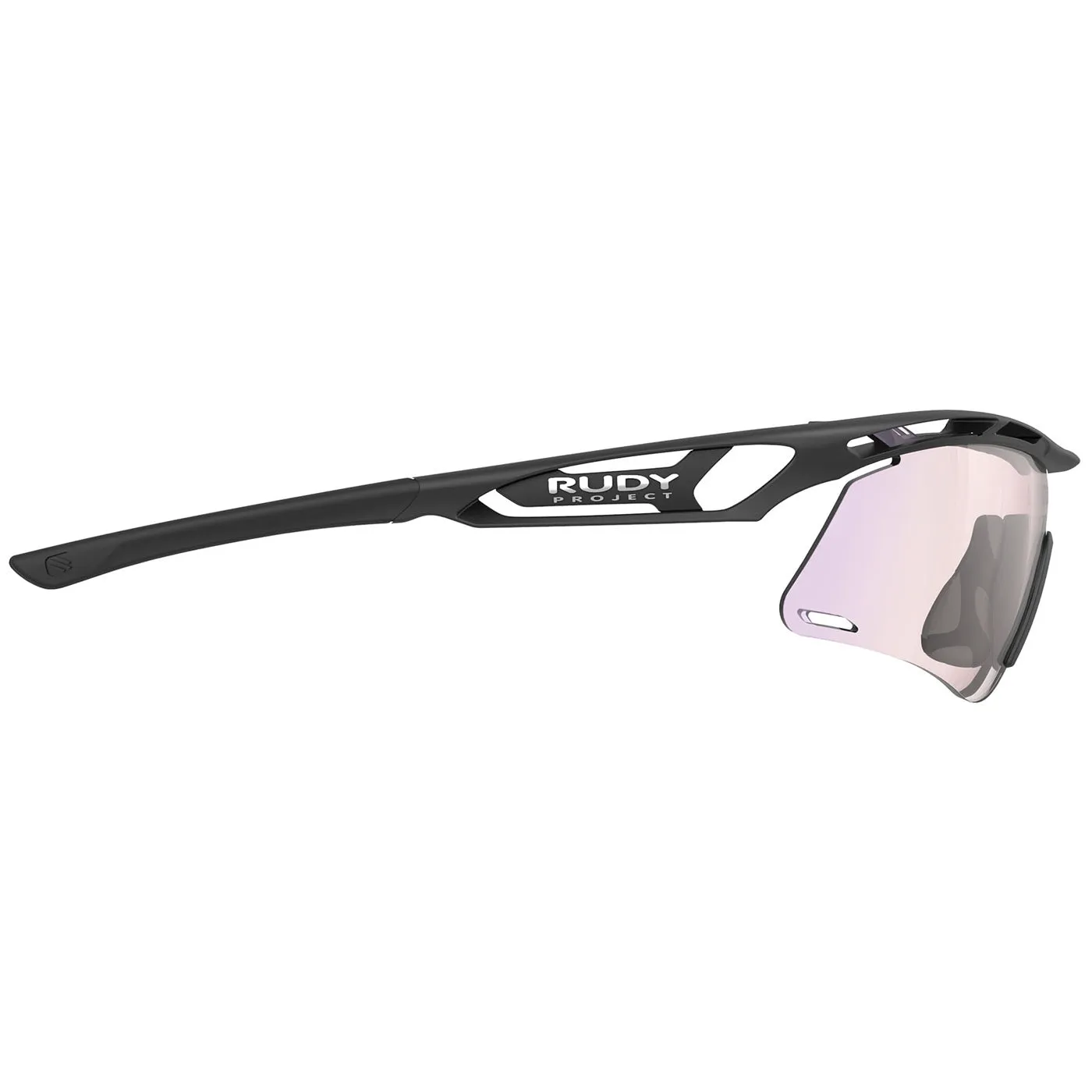 Rudy Tralyx  Slim Sunglasses - Black Mat ImpactX Red