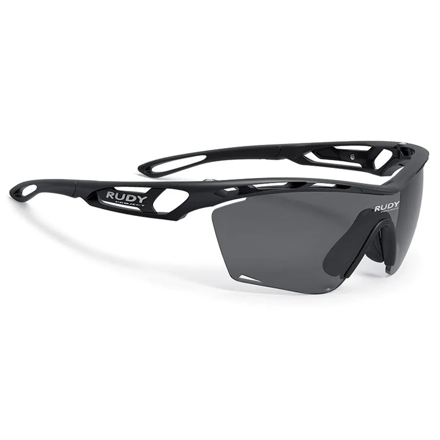 Rudy Tralyx Slim Sunglasses - Black Mat Smoke Black