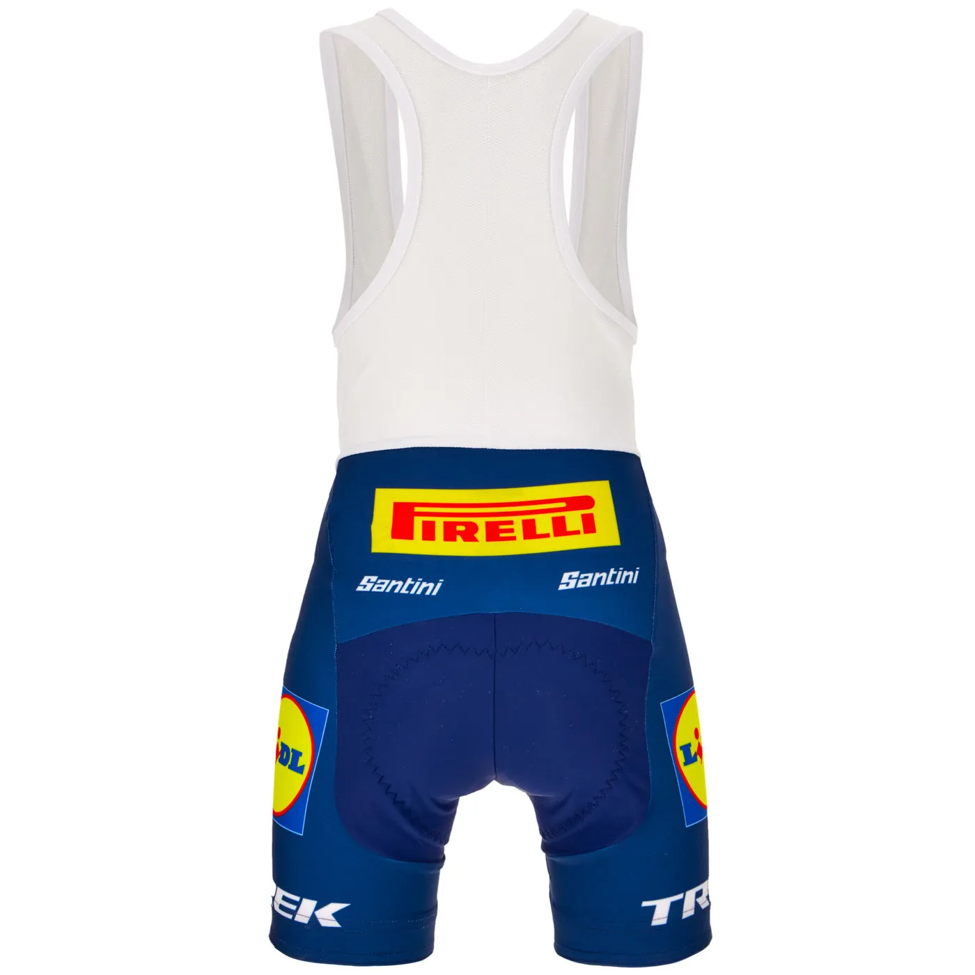 Santini Lidl Trek 2024 kids bib short