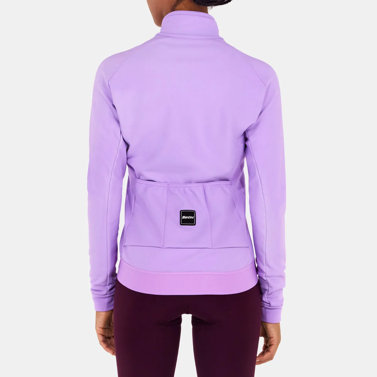 Santini RTR winter woman jacket - Purple