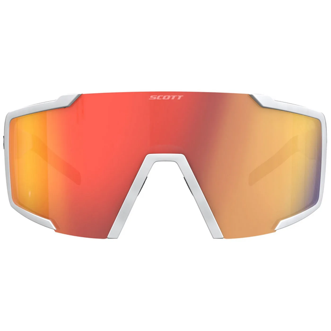Scott Shield compact sunglasses - White red