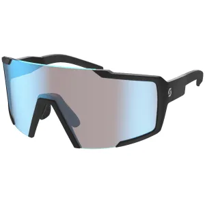 Scott Shield sunglasses - Black blue chrome