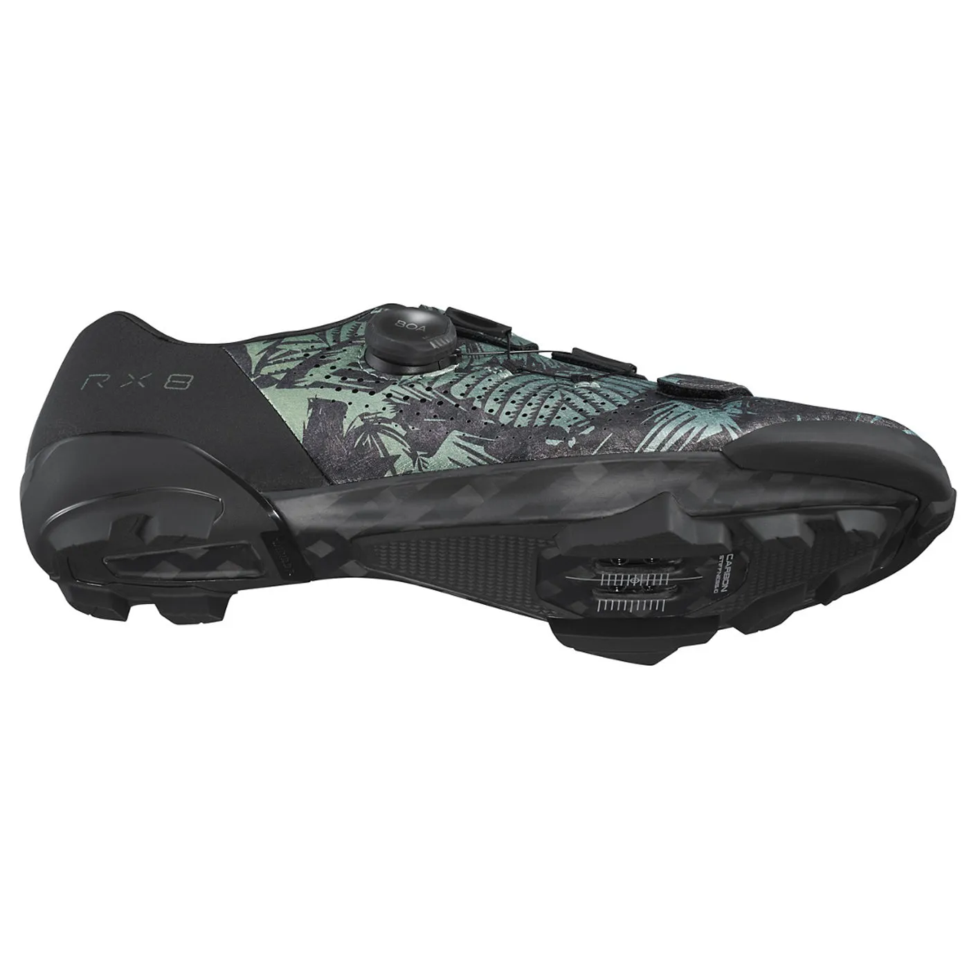 Shimano RX801 mtb shoes - Green
