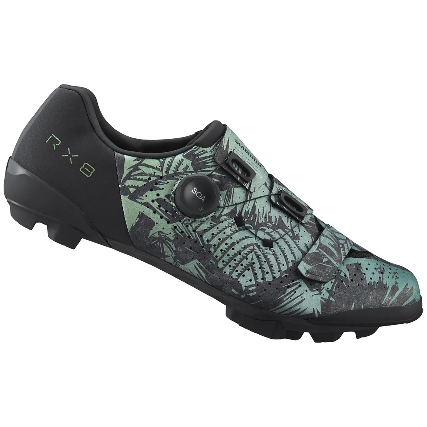 Shimano RX801 mtb shoes - Green