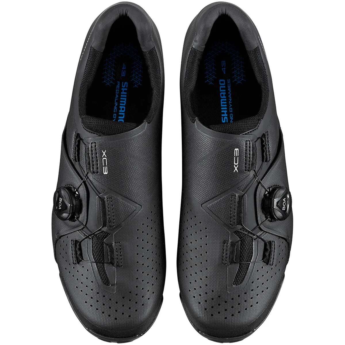 Shimano XC3 shoes Wide - Black